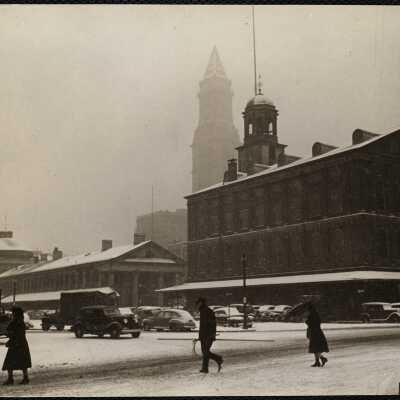 Custom House tower + Faneuil Hall Boston
