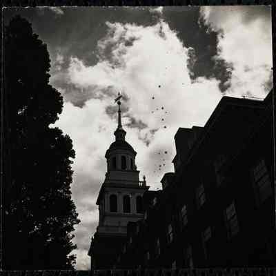 Lowell House tower Harvard, Camb