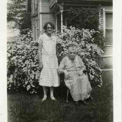 Anna Cady Butler and her Mother, Mary Jeannette (Nettie) Cady in 1929.