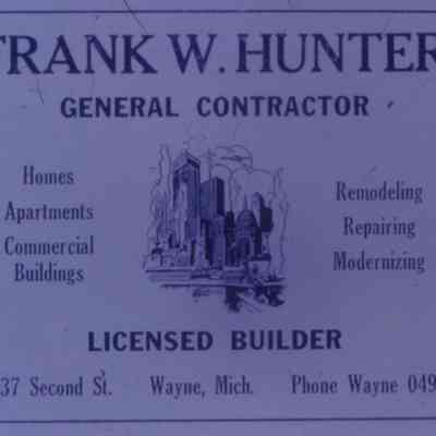 2537 Second St. - Frank W. Hunter General Contractor