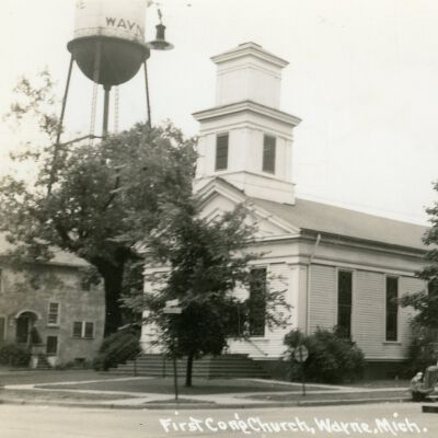 Congregational Church Postcard