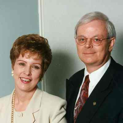 Sue and David Willett at the 75th year anniversary of the Rotary Club in 1997.