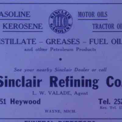4051 Heywood - Sinclair Refining Co.
