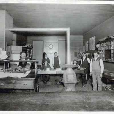 Inside Freight Office 1880s