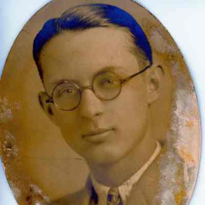 Wayne Lyle Wilson,1928 Wayne High School Graduation