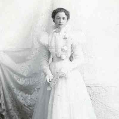 Mary Stellwagen Graduation in 1897.
