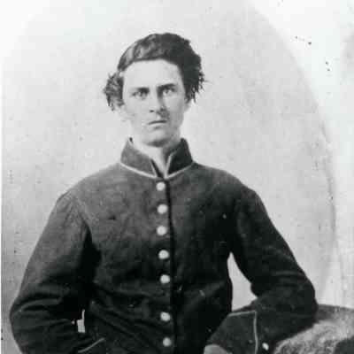 John E Ryder, 24th Mich Div. He was killed at the Battle of Gettysburg on July 1, 1863.