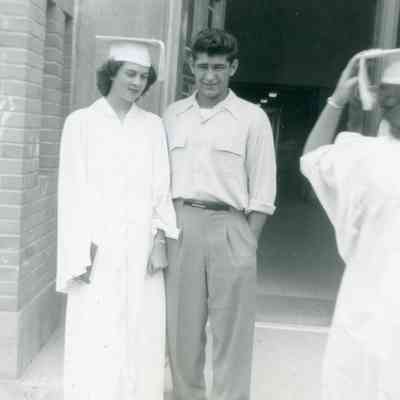 Gwen Johnson '52' and Bud Welcher '53'