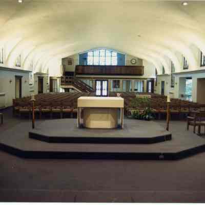 Altar looking to rear of sanctuary