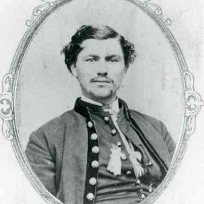 Almon Jasper Houston CO. D-24th Michigan. Taken prisoner at Gettysburg on July 1, 1863 in Rebel Prisons for 19 months.