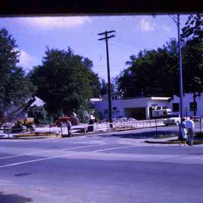 Slide. Rear of Post Office Annex Visible