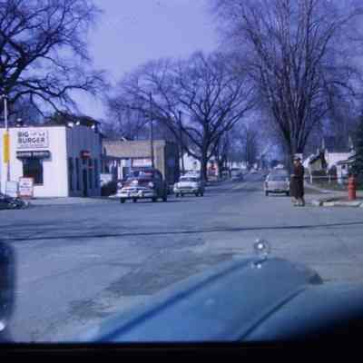 Main and Newberry, looking West down main