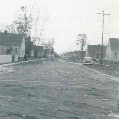 Looking South on Carnegis St from Annaplois St on Oct. 12,1949.