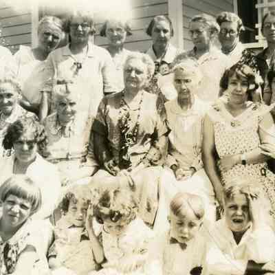 Methodist Church Group in the Summer of 1928.