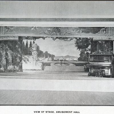 Amusement hall stage