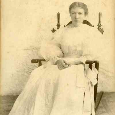 Lillie Mitchell at age 22 in June 25, 1896.