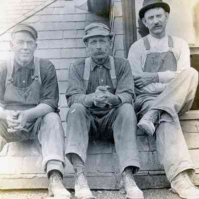 Mr. Mott, James Martin and Mr. Lawton in Detroit on Oct. of 1912.