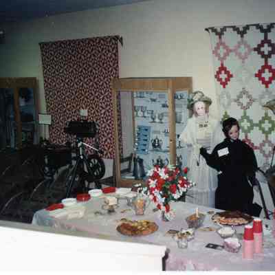 Ladies Hat Show snack spread.
