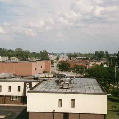 Looking East down Michigan Ave.. 1988