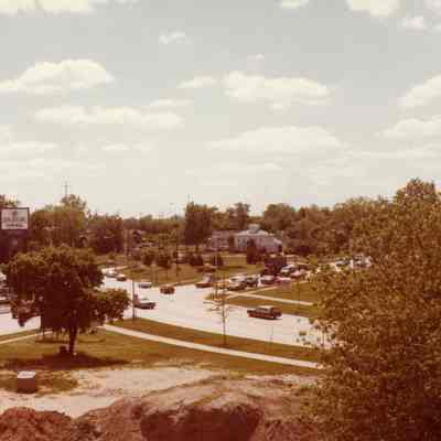 Looking SW at Wayne Road