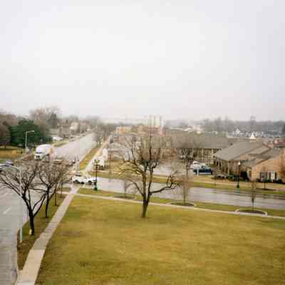 Looking SW down Michigan Avenue EB. 2002