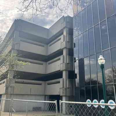 April 2025 before demolition