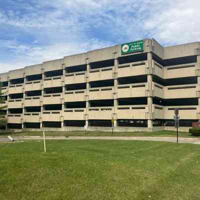 April 2025 before demolition