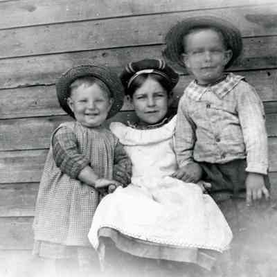 Three children