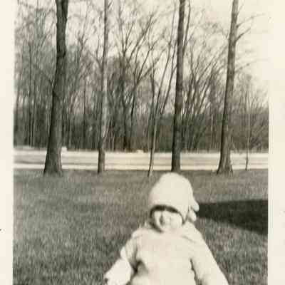 Bernice Greenwalt as a baby.