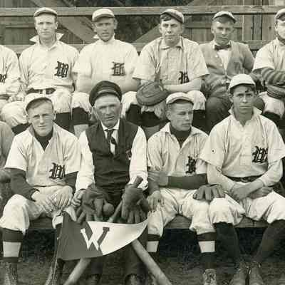 Wayne Stars Baseball Team Post Card