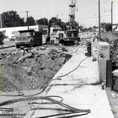 Wayne road bridge reconstruction