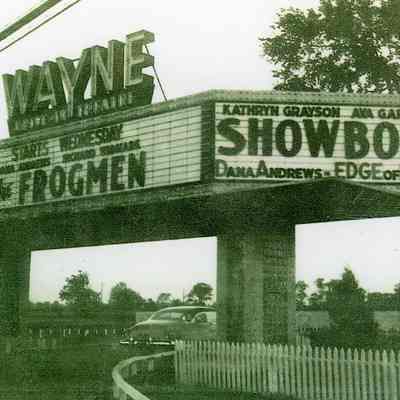 Wayne Drive-In Marquee