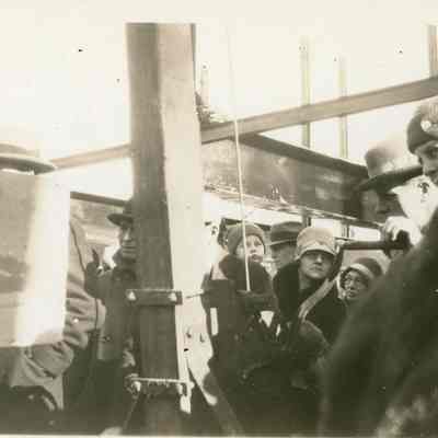 Cornerstone Laying Ceremony at First Methodist Church in Wayne MI in 1928.