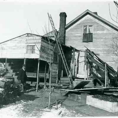 Rear of Old House Mich. Ave.