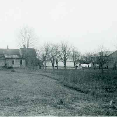 Warner Home and barn on Michigan Ave. West side