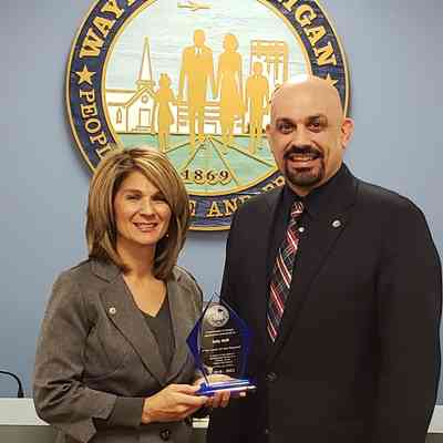 Kelly Skiff, Mayor John Rheasa