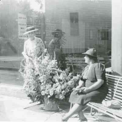 Estelle Bunting on left.
