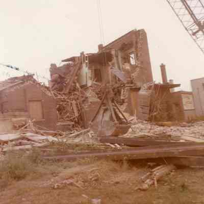 October 1971 Demolition. Urban Renewal.