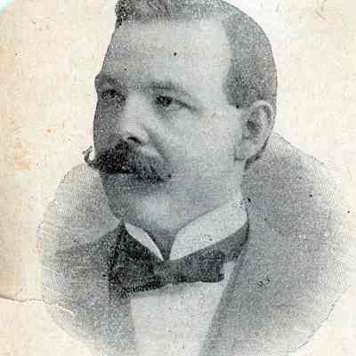 A clip from a newspaper showing Edward M. Vining.