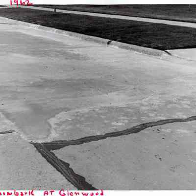 Bad Paving Work. 1962