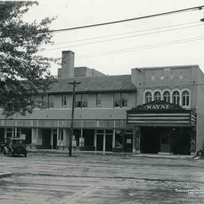 35210-35164 Michigan - Old Wayne Theatre Exterior 1927
