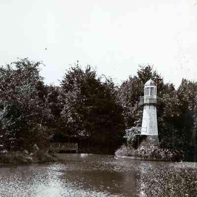 A lighthouse, Belle Isle