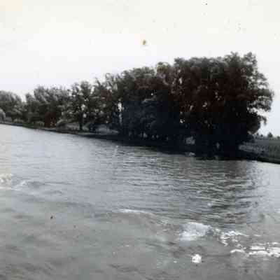 Thames River in Ontario, Canada on Aug. 21, 1914.