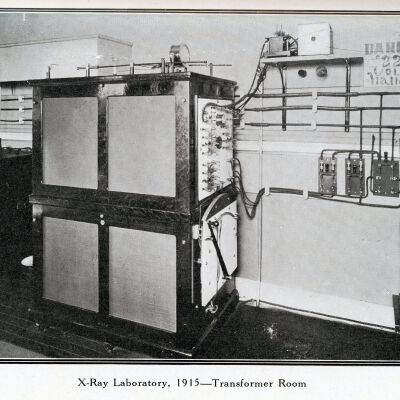 X-Ray lab transformer room 1915