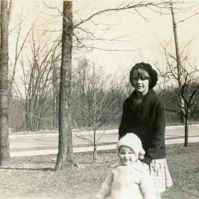 Bernice Greenwalt as a baby.