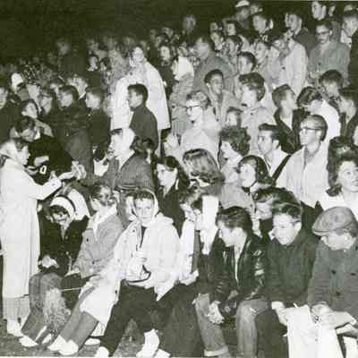 Crowd at a football game