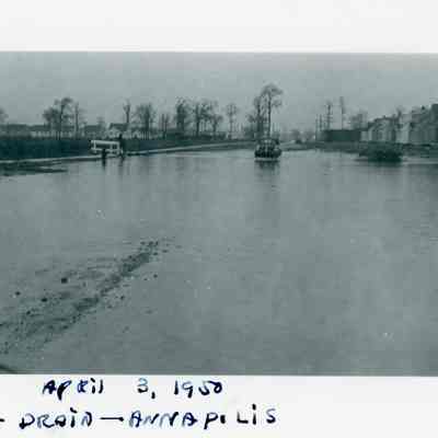 Annapolis Street Flood 1950