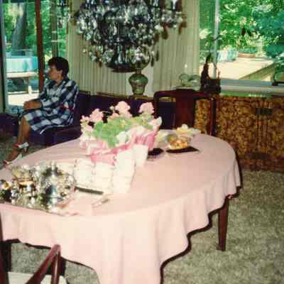 Garden Club Table Display