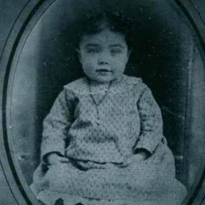 Myra Barnard Woodhull at 3 yrs old.