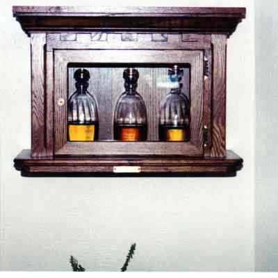 Ambry with Blessed Oils